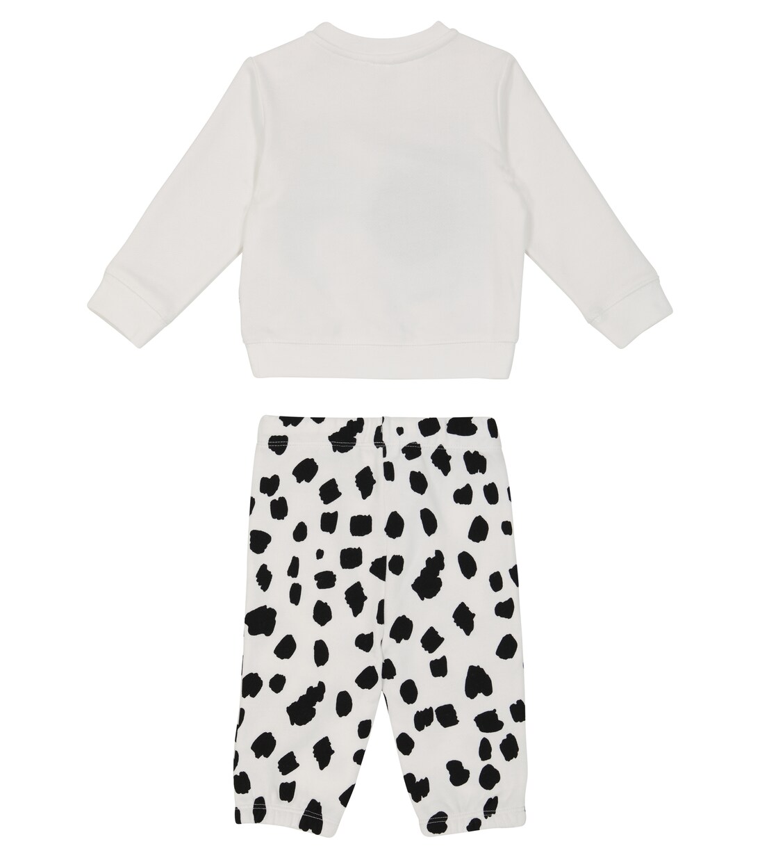 Baby cotton sweatshirt and pants set | Stella McCartney Kids