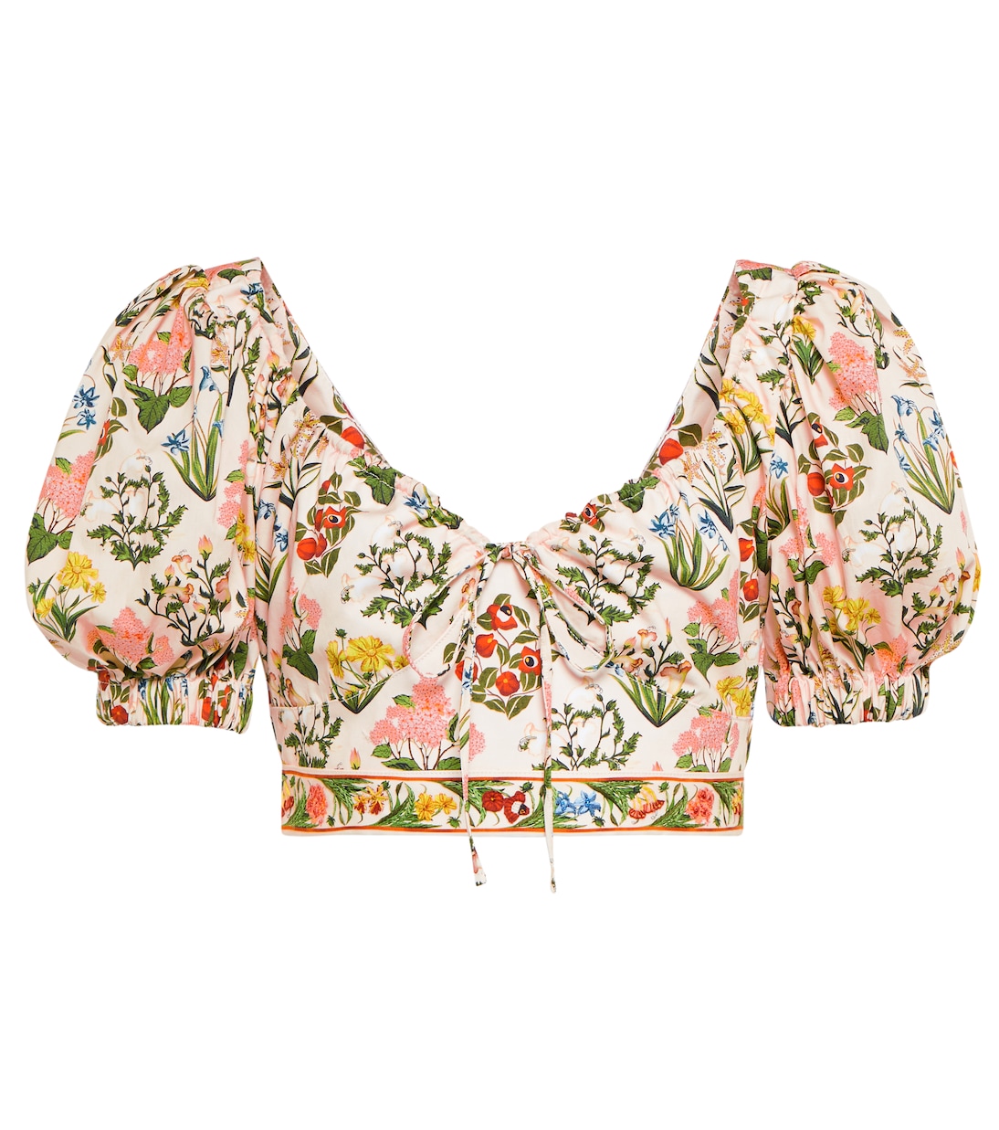 Cropped-Top Palmarosa aus Baumwolle | Agua by Agua Bendita