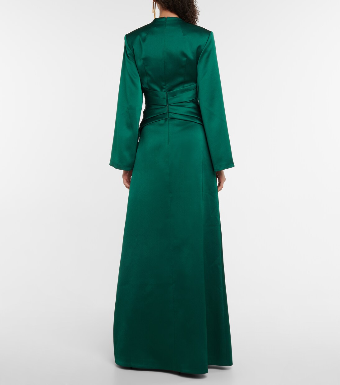 Robe aus Satin | Rasario