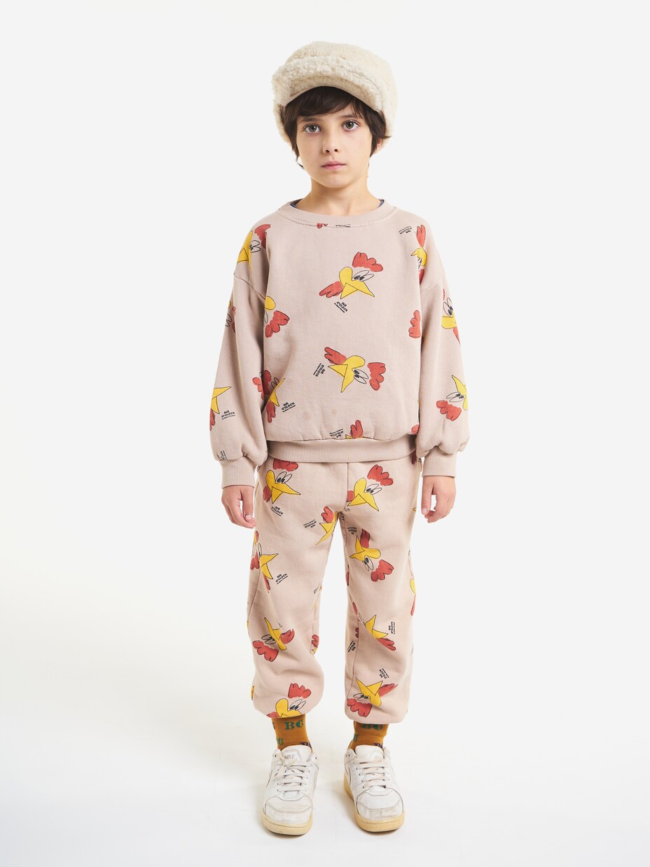 Mr O'Clock cotton sweatpants | Bobo Choses