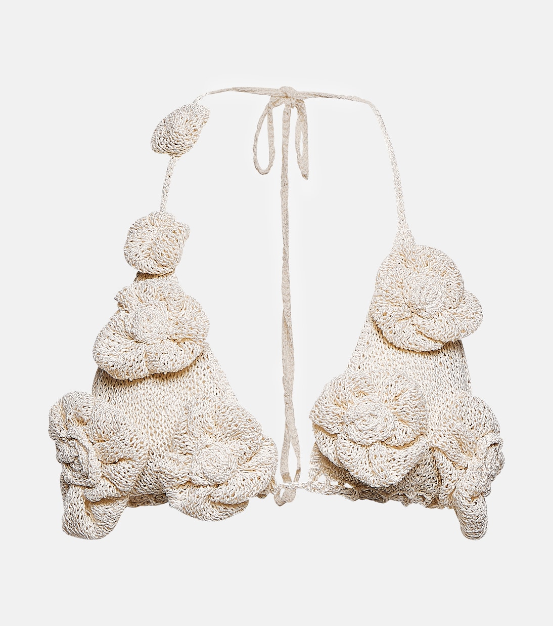 Floral crochet bra top | Magda Butrym