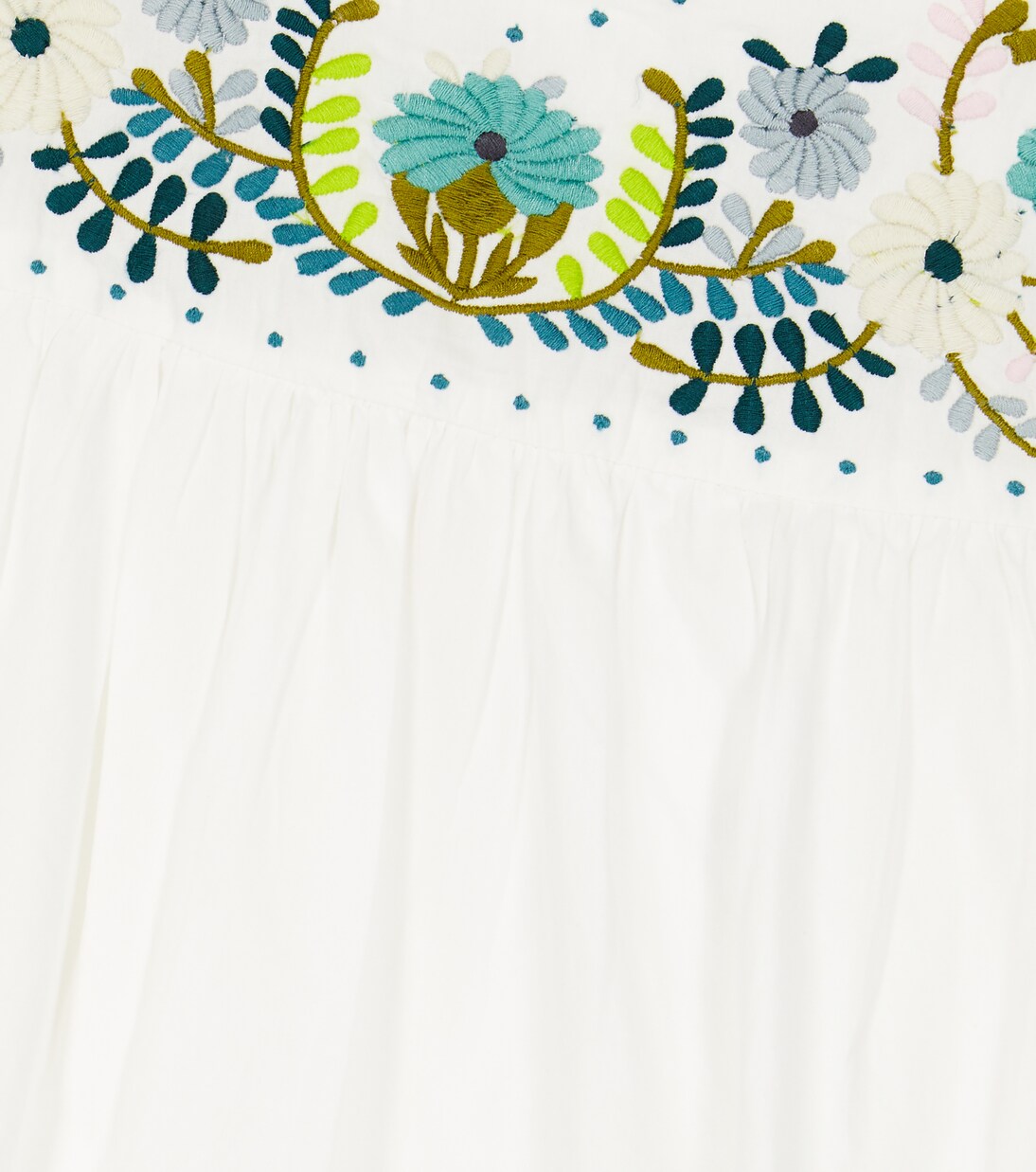 Thunder Anya cotton poplin dress | Bonpoint