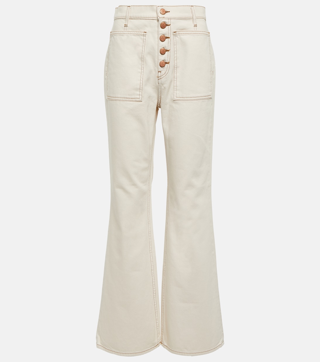Lou high-rise flared jeans | Ulla Johnson