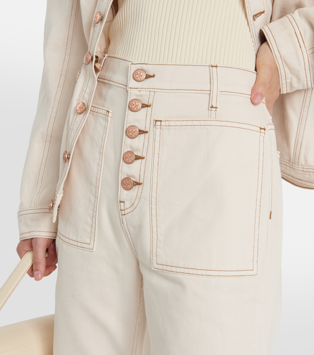 Lou high-rise flared jeans | Ulla Johnson