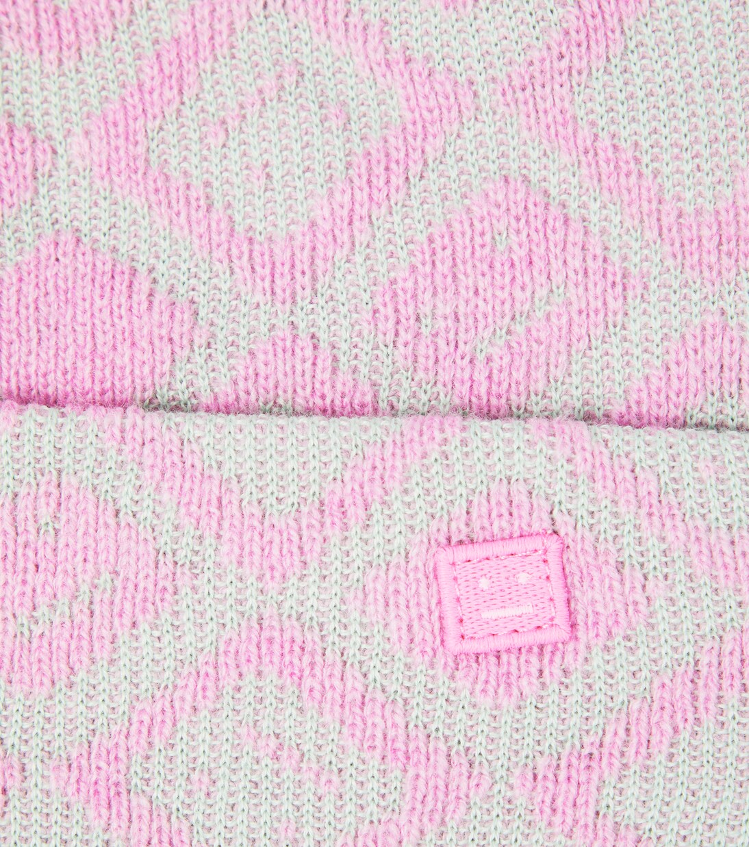 Berretto in jacquard di cotone e lana | Acne Studios Kids