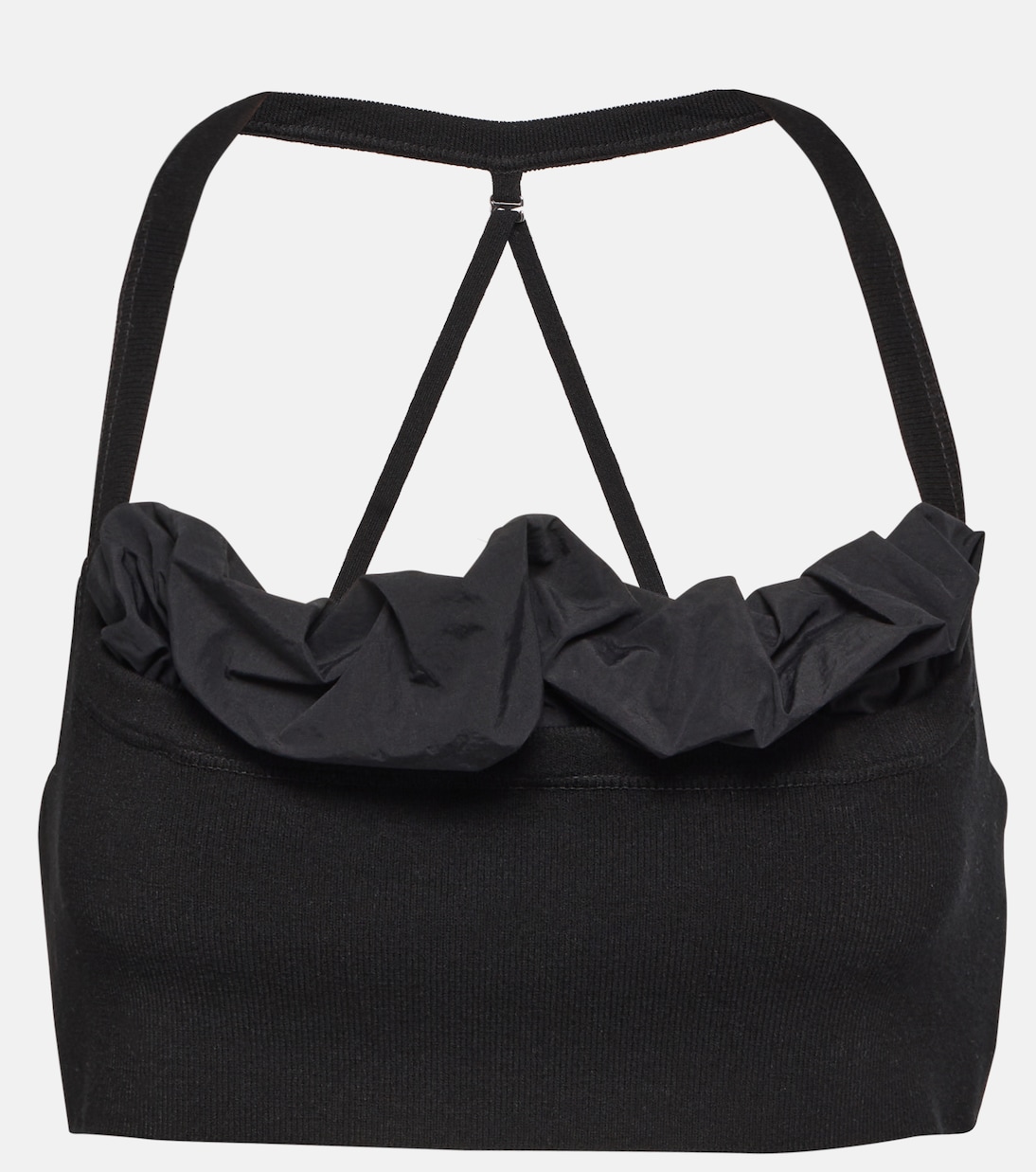 Le Bandeau Frivolli ruffled bra top | Jacquemus