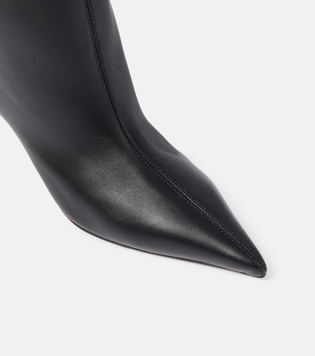 Overknee-Stiefel Fiona 60 aus Leder | Amina Muaddi