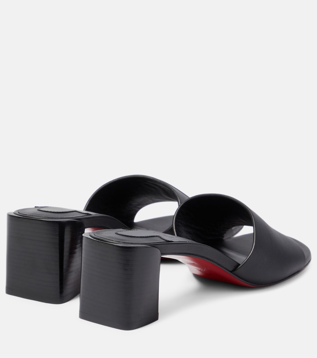 So CL 55 embossed leather mules | Christian Louboutin
