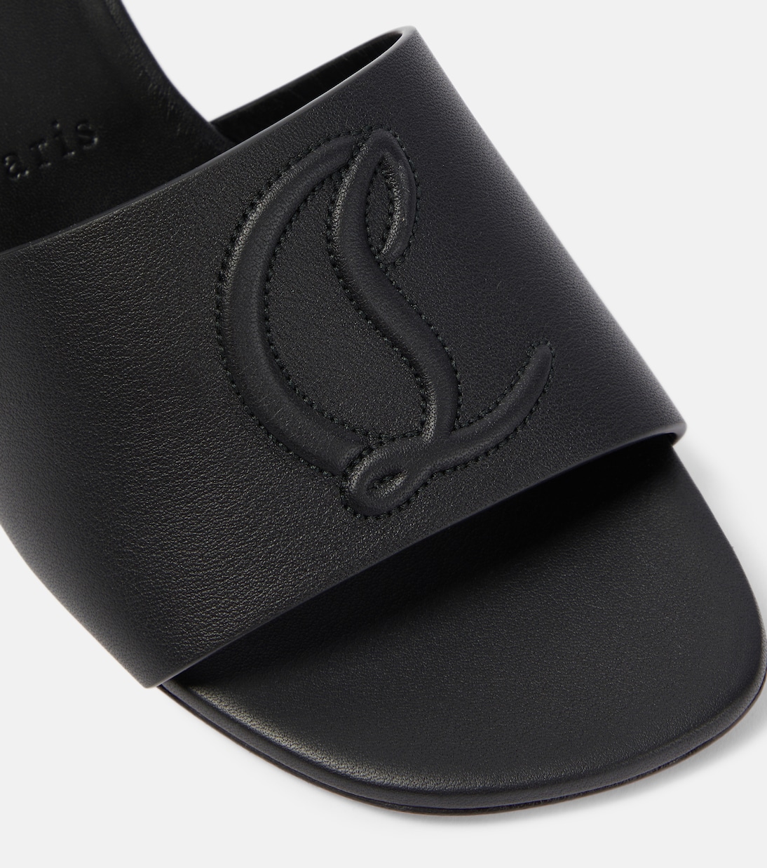 So CL 55 embossed leather mules | Christian Louboutin