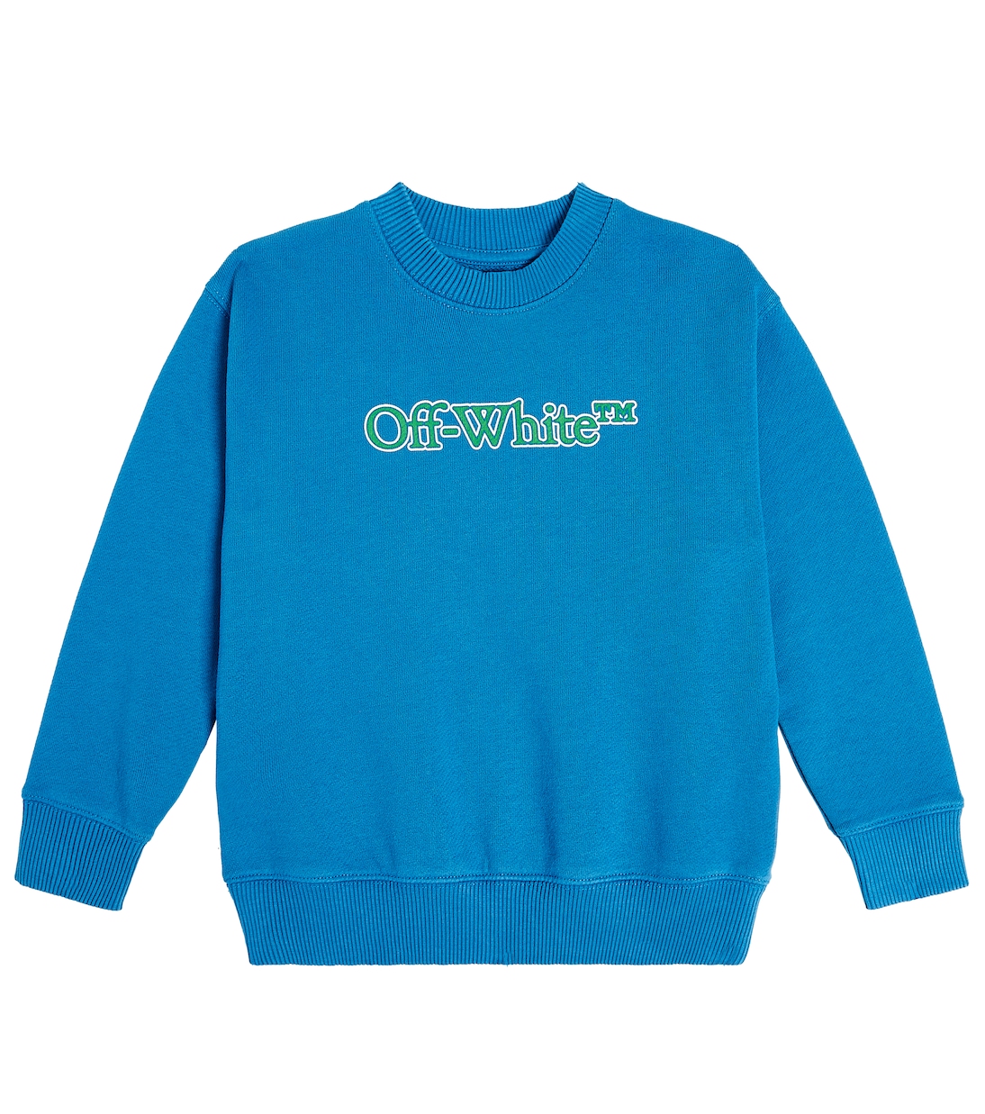 Big Bookish cotton jersey sweatshirt | Off-White Kids