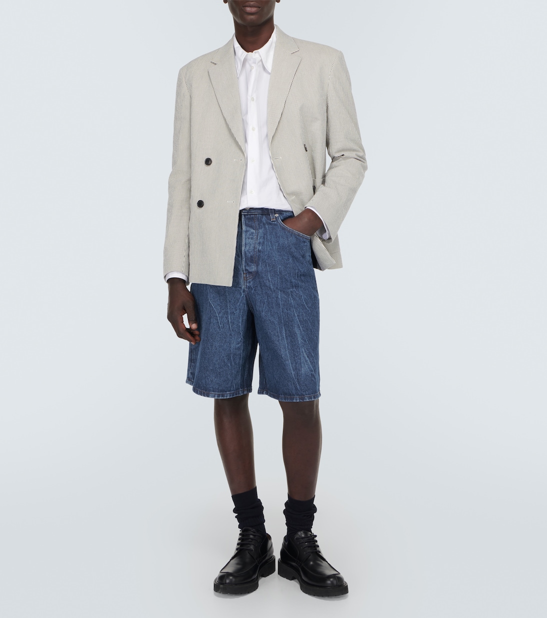 Denim shorts | Dries Van Noten