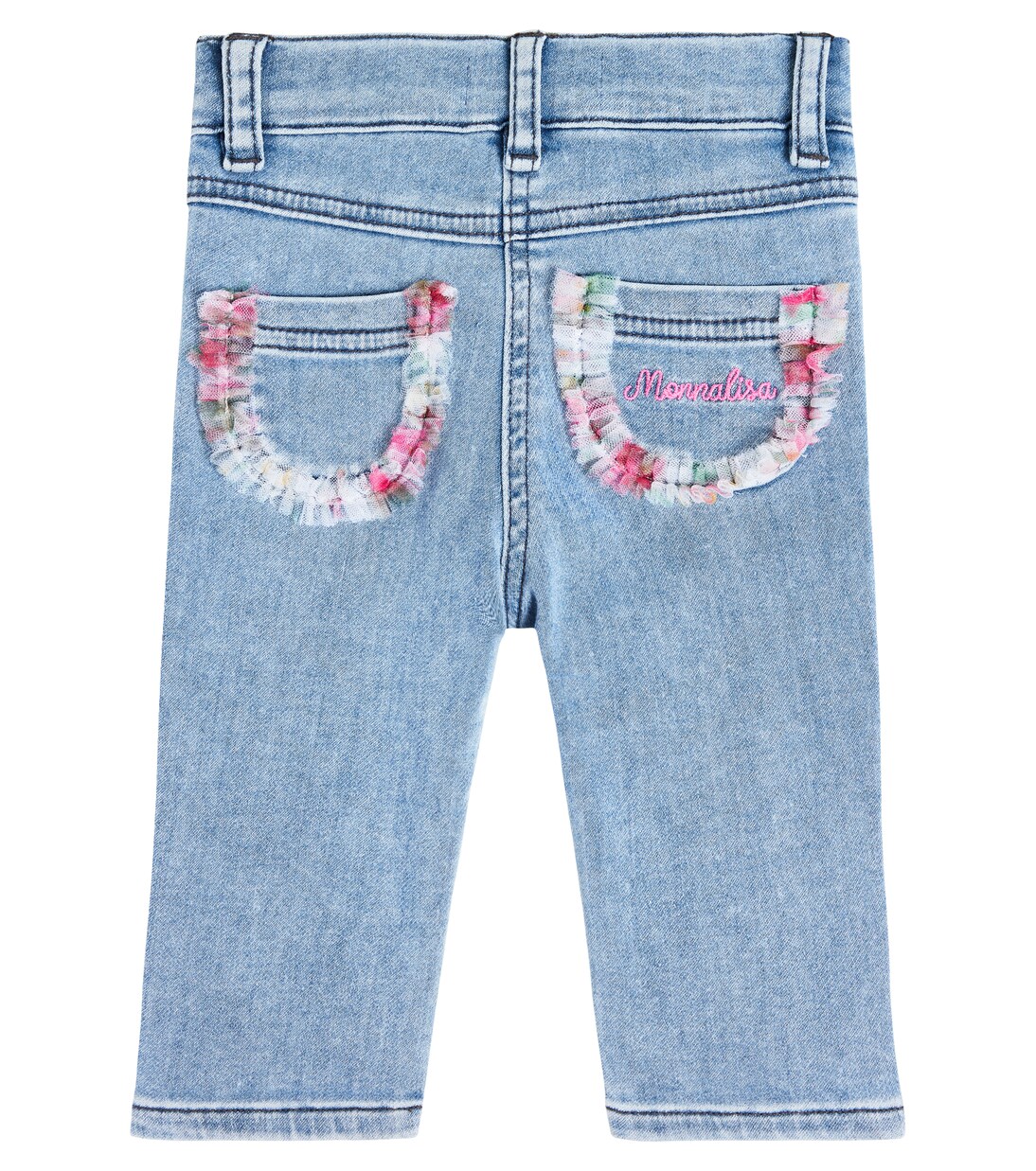 Baby embroidered jeans | Monnalisa