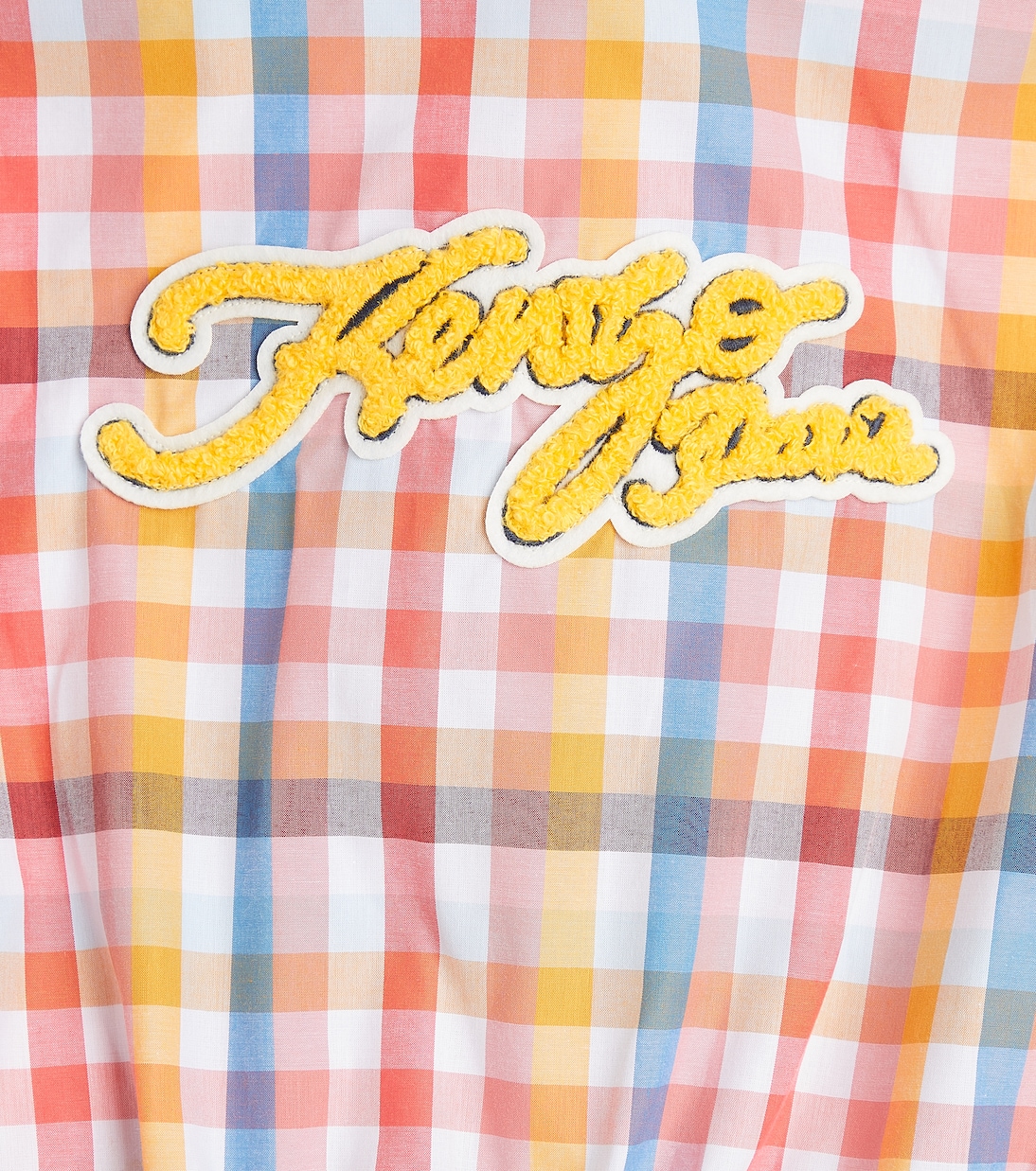 Campus checked cotton dress | Kenzo Kids