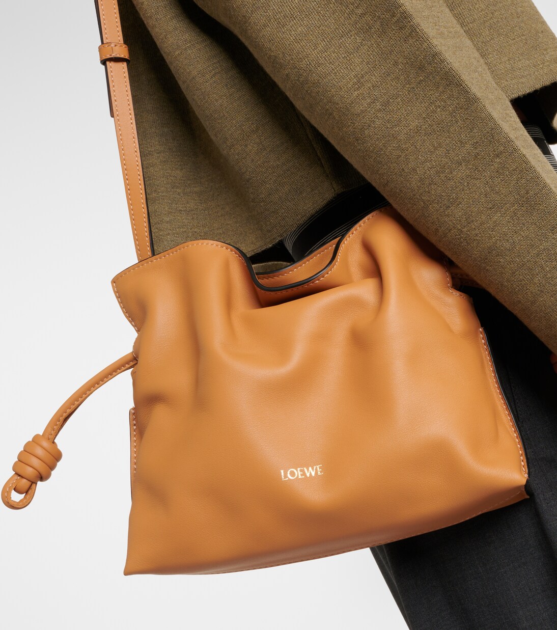 Flamenco Mini leather clutch | Loewe