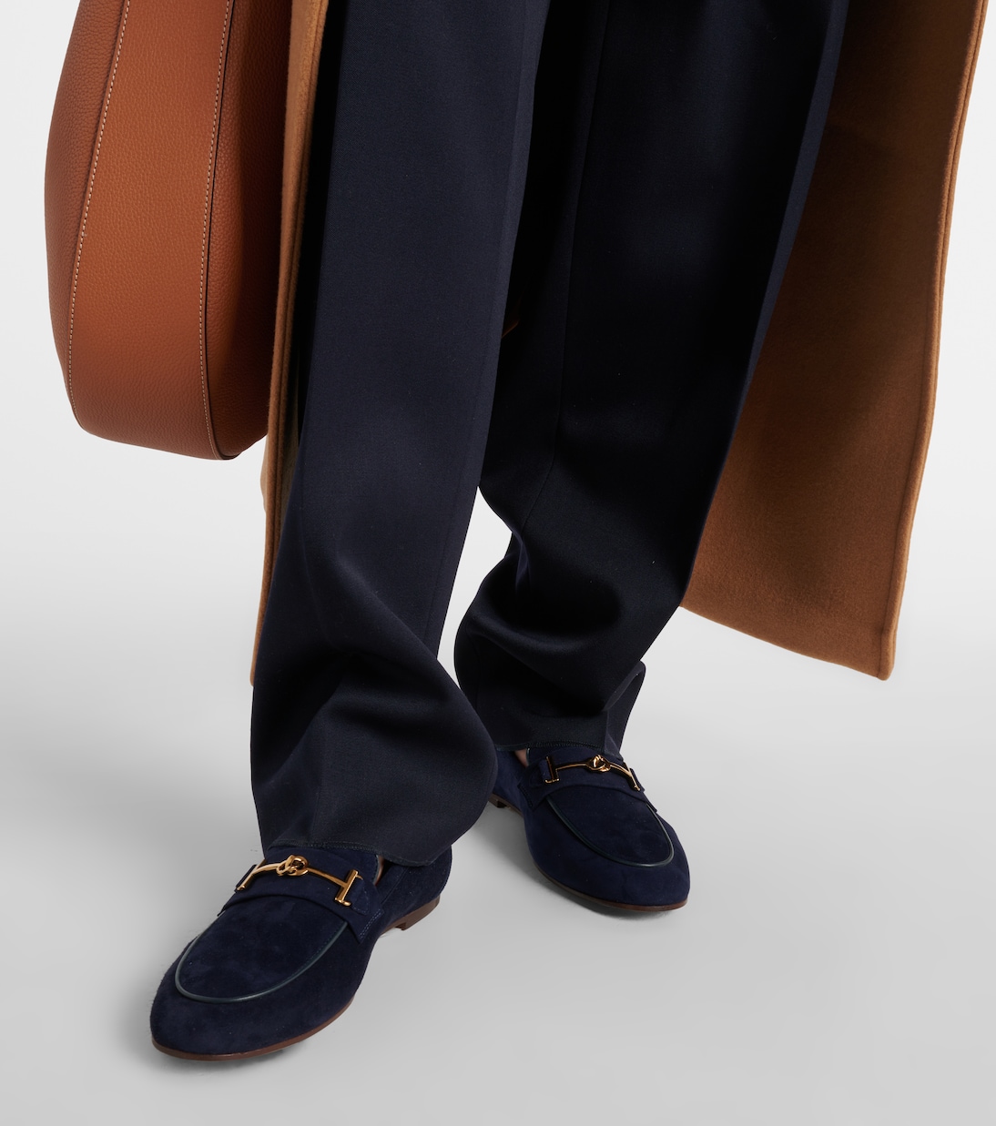 Loafers T Ring aus Veloursleder | Tod's