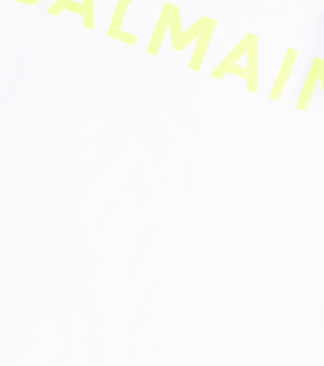 T-shirt in jersey di cotone con logo | Balmain Kids