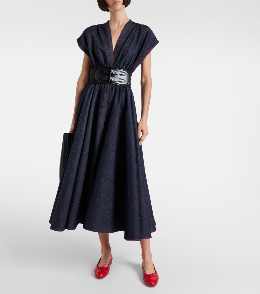 Veralli Verona leather ballet flats | Manolo Blahnik