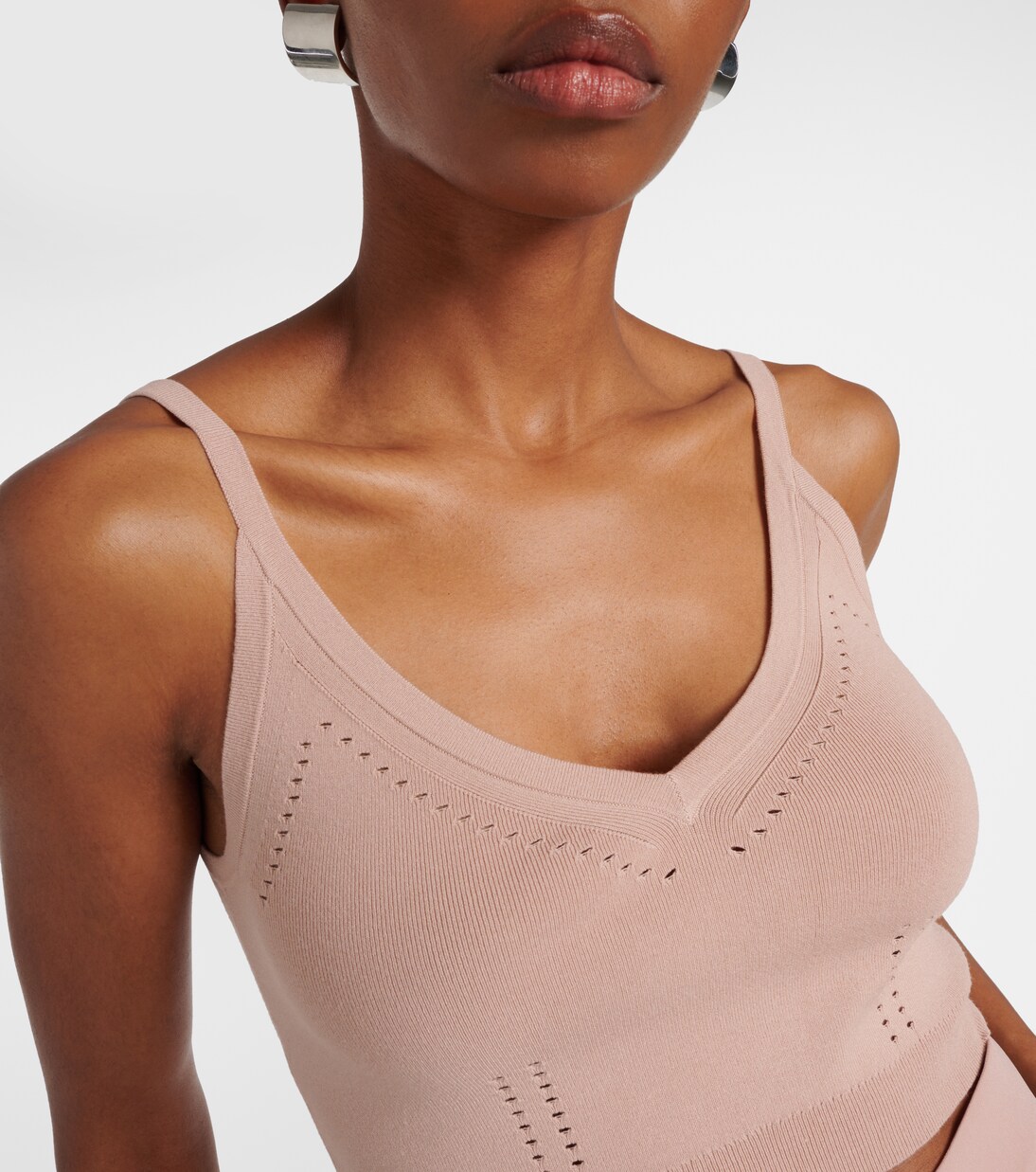 Cropped-Top aus Strick | Max Mara
