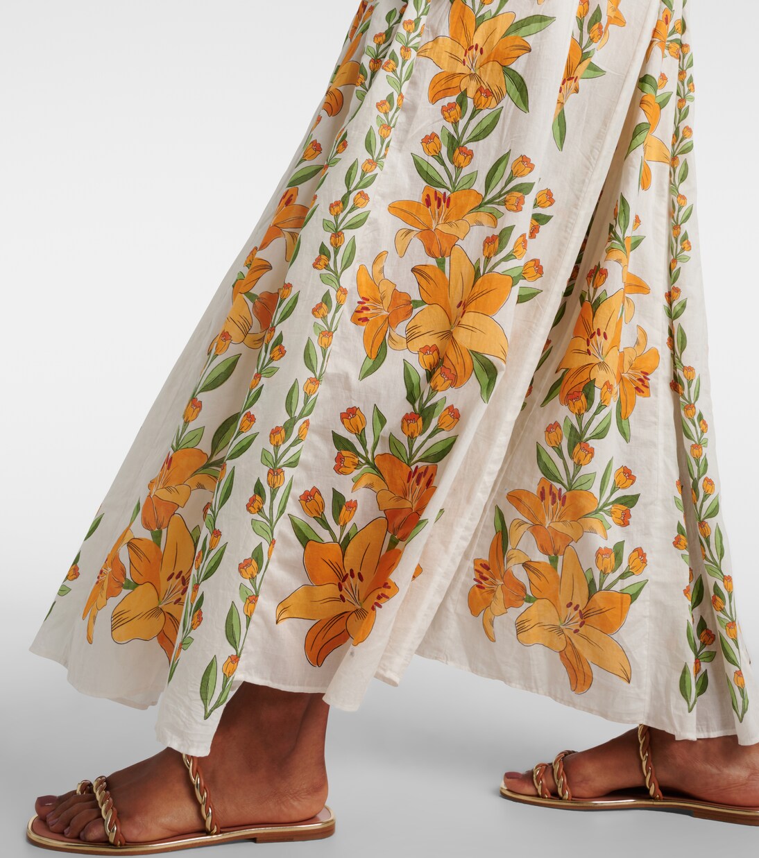 Robe longue Tropical Lightness en coton | Farm Rio