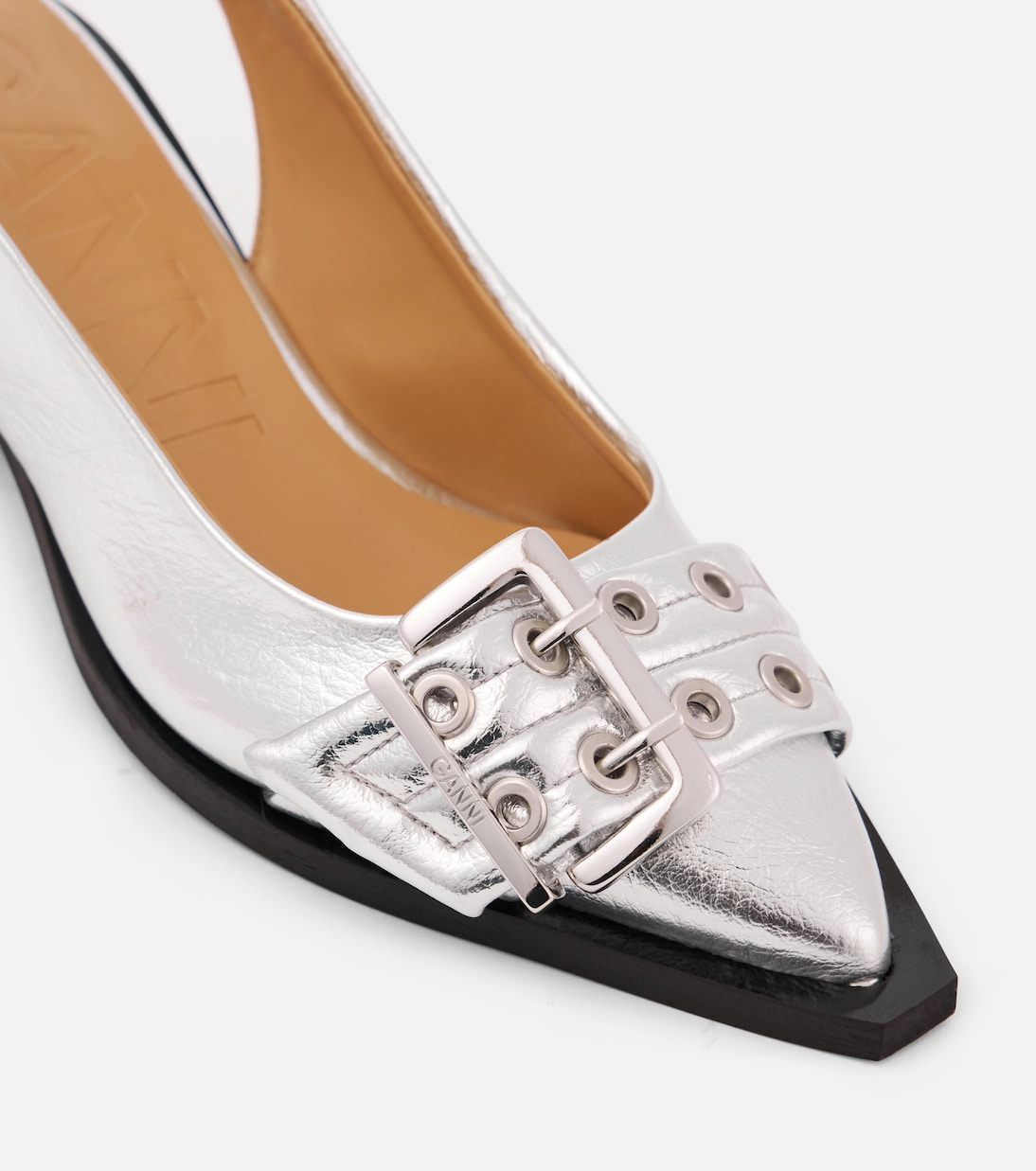 Escarpins en cuir synthétique | Ganni