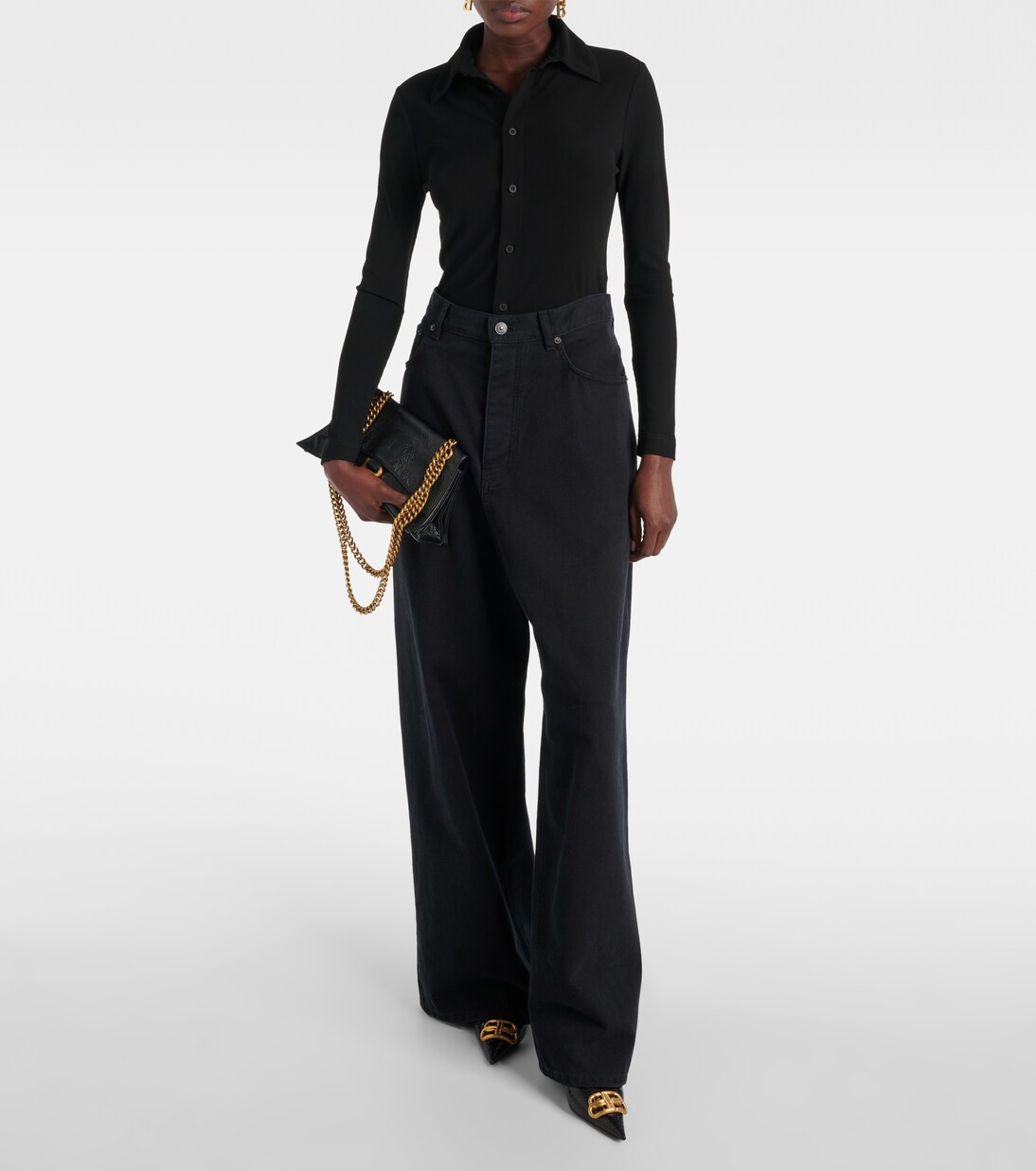 Hemd aus Jersey | Balenciaga