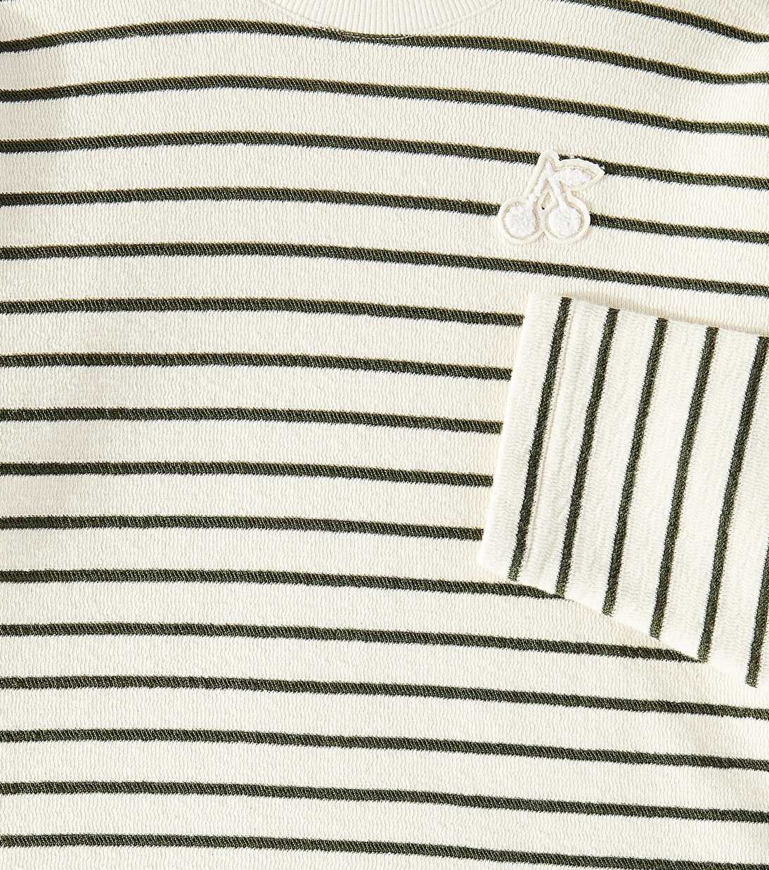 Gaya striped cotton-blend sweatshirt | Bonpoint