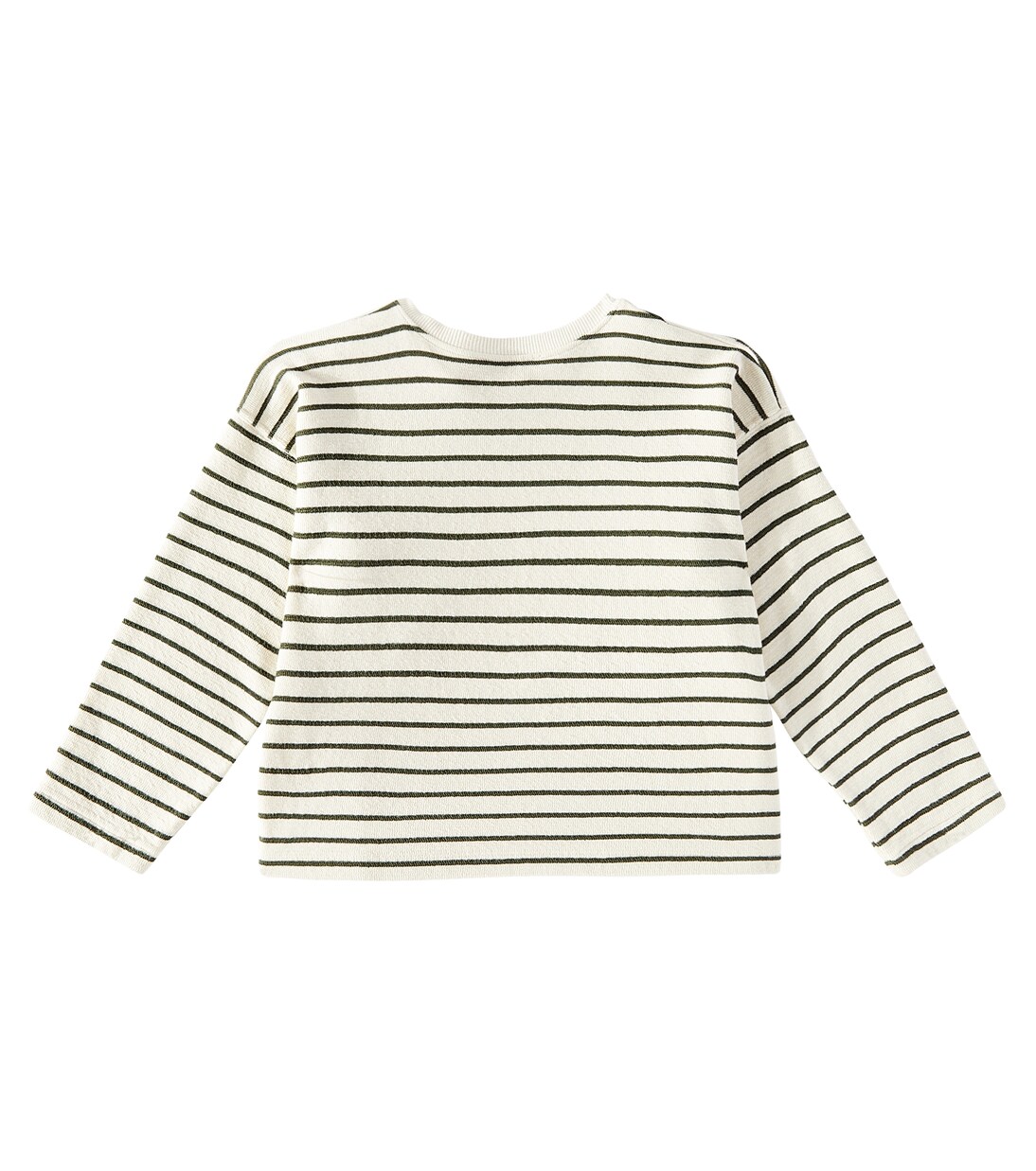 Gaya striped cotton-blend sweatshirt | Bonpoint