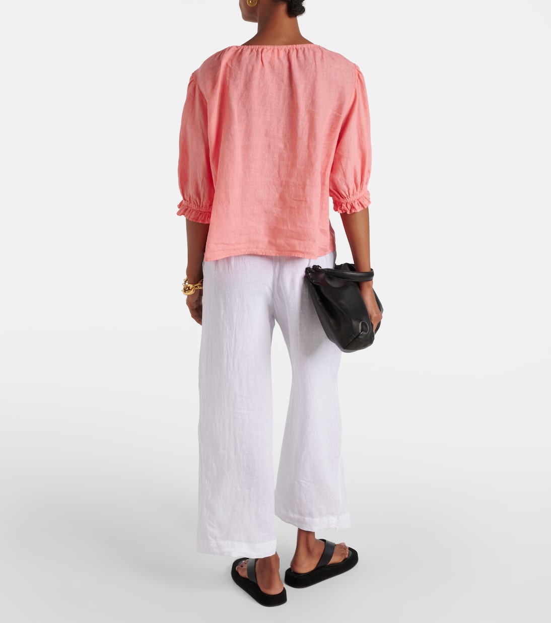 Top aus Leinen | Velvet