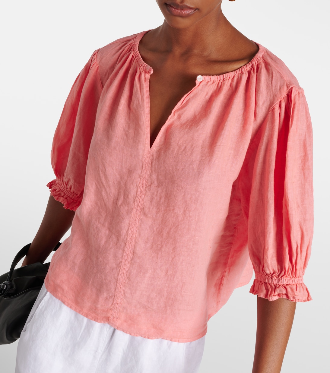 Top aus Leinen | Velvet