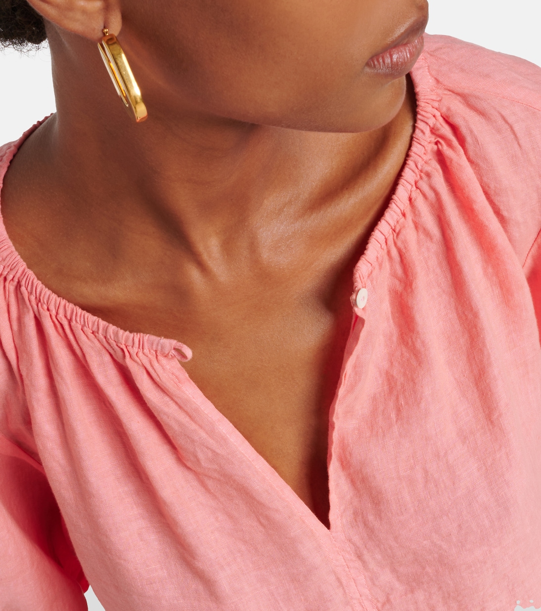 Top aus Leinen | Velvet