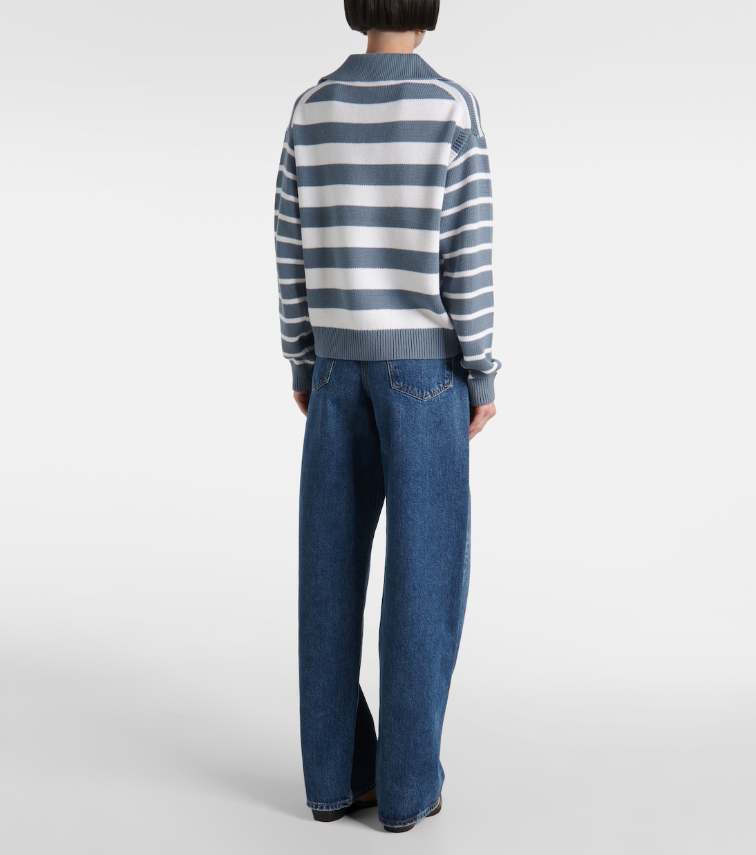 Pull White Label Murphey en coton et cachemire | Proenza Schouler