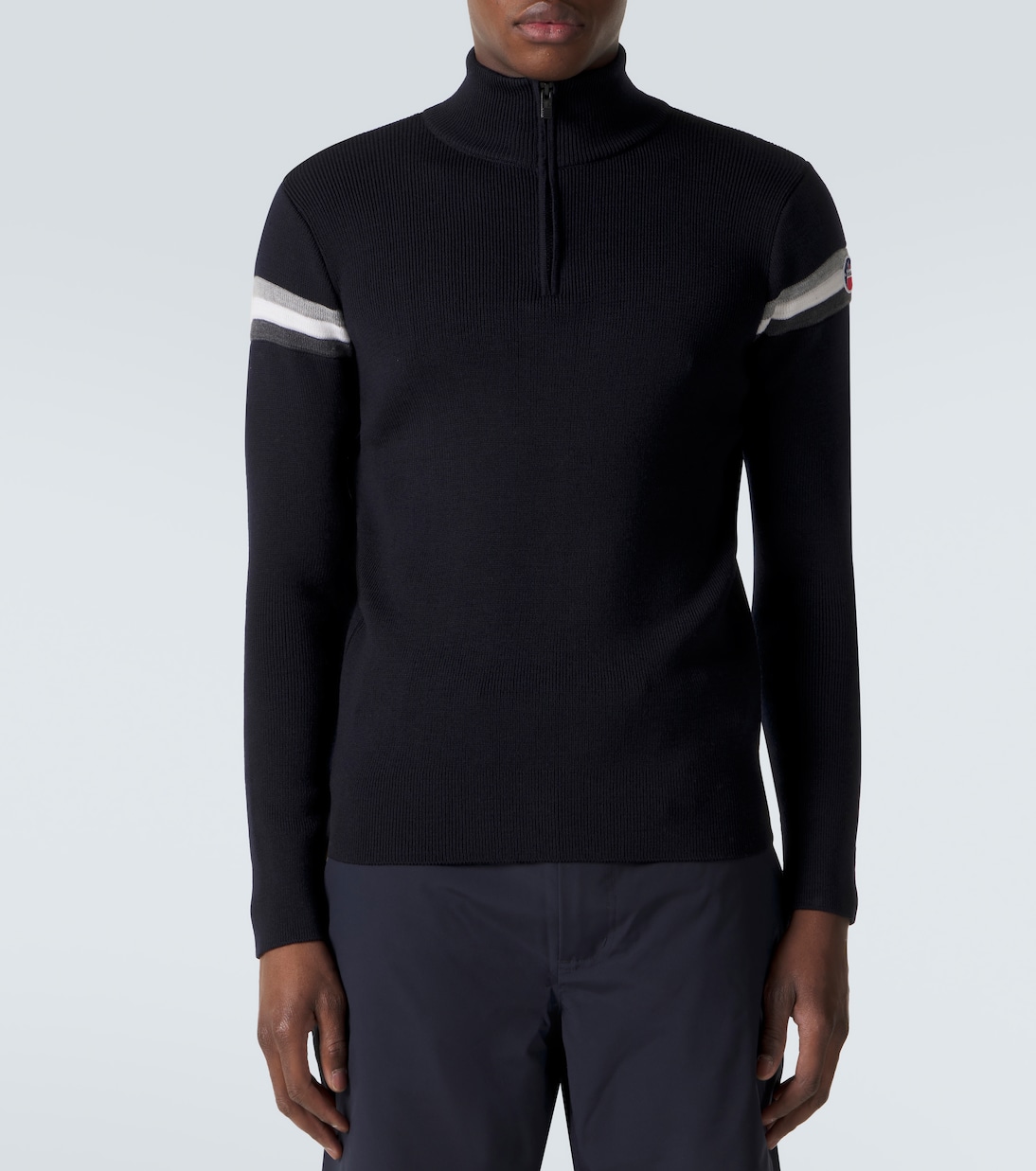 Pullover Wengen IV in lana con zip | Fusalp