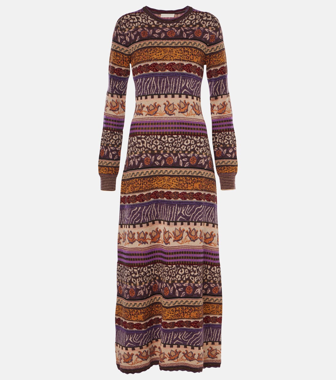 Robe longue Paloma en jacquard | Ulla Johnson