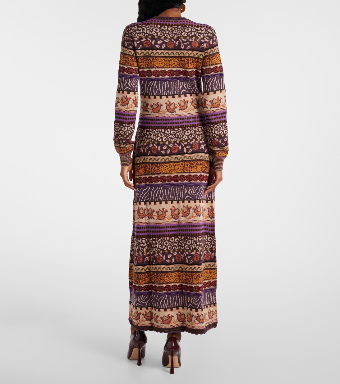 Robe longue Paloma en jacquard | Ulla Johnson