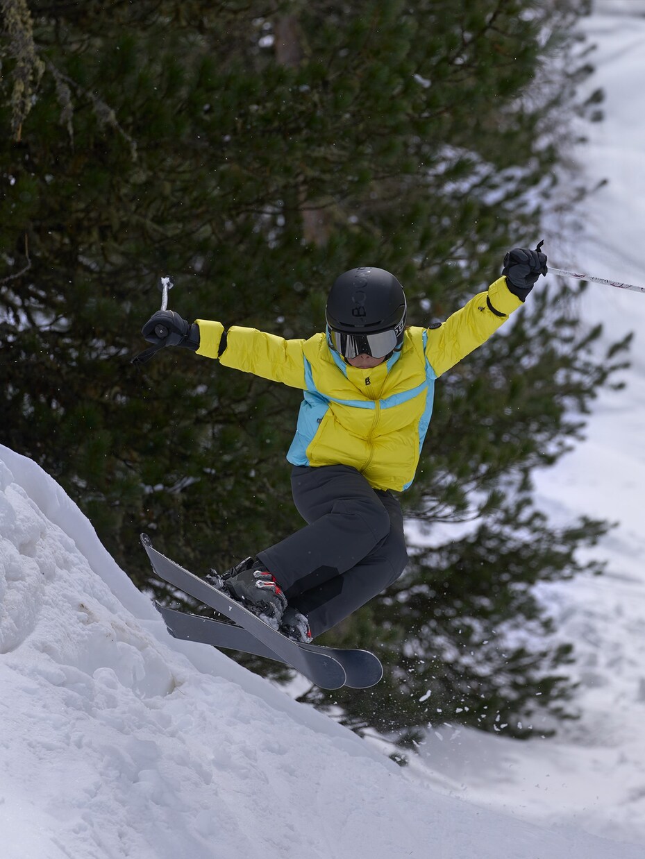 Basti colorblocked down ski jacket | Bogner Kids
