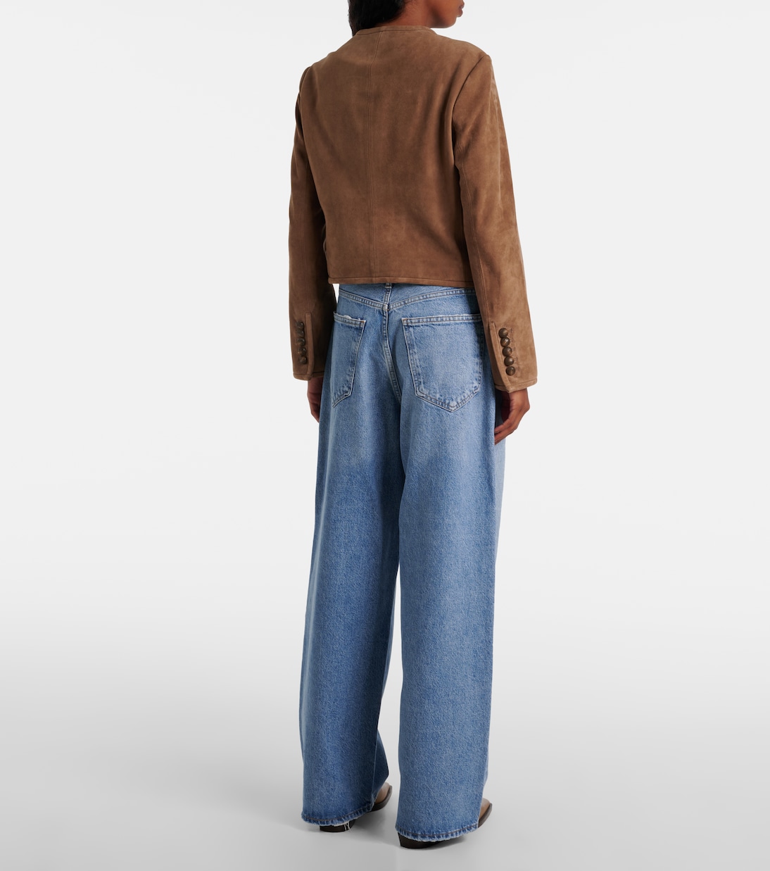 Jacke Andrea aus Veloursleder | Veronica Beard