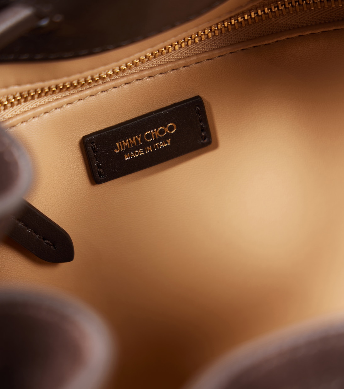 Bon Bon Small suede bucket bag | Jimmy Choo