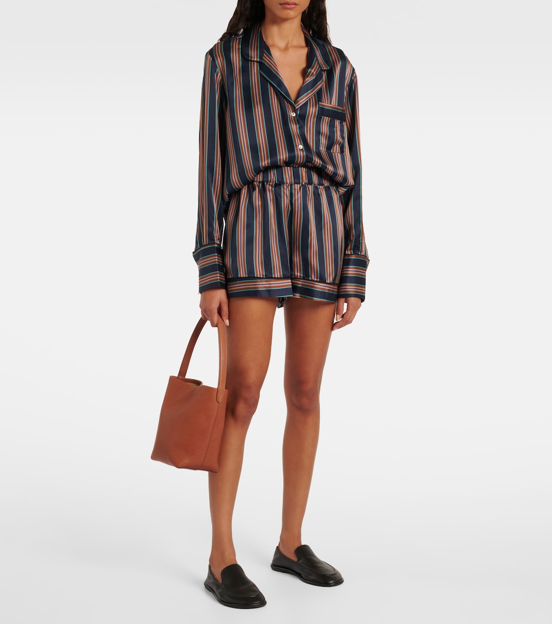 Hemd Paris aus Seiden-Charmeuse | Asceno