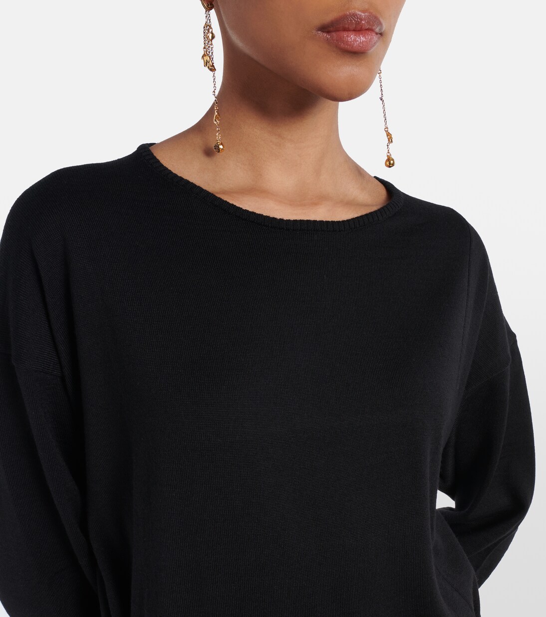 Pulloverkleid aus einem Wollgemisch | Lemaire