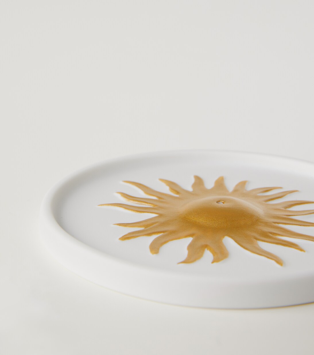 Soleil bone china incense burner | L'Objet
