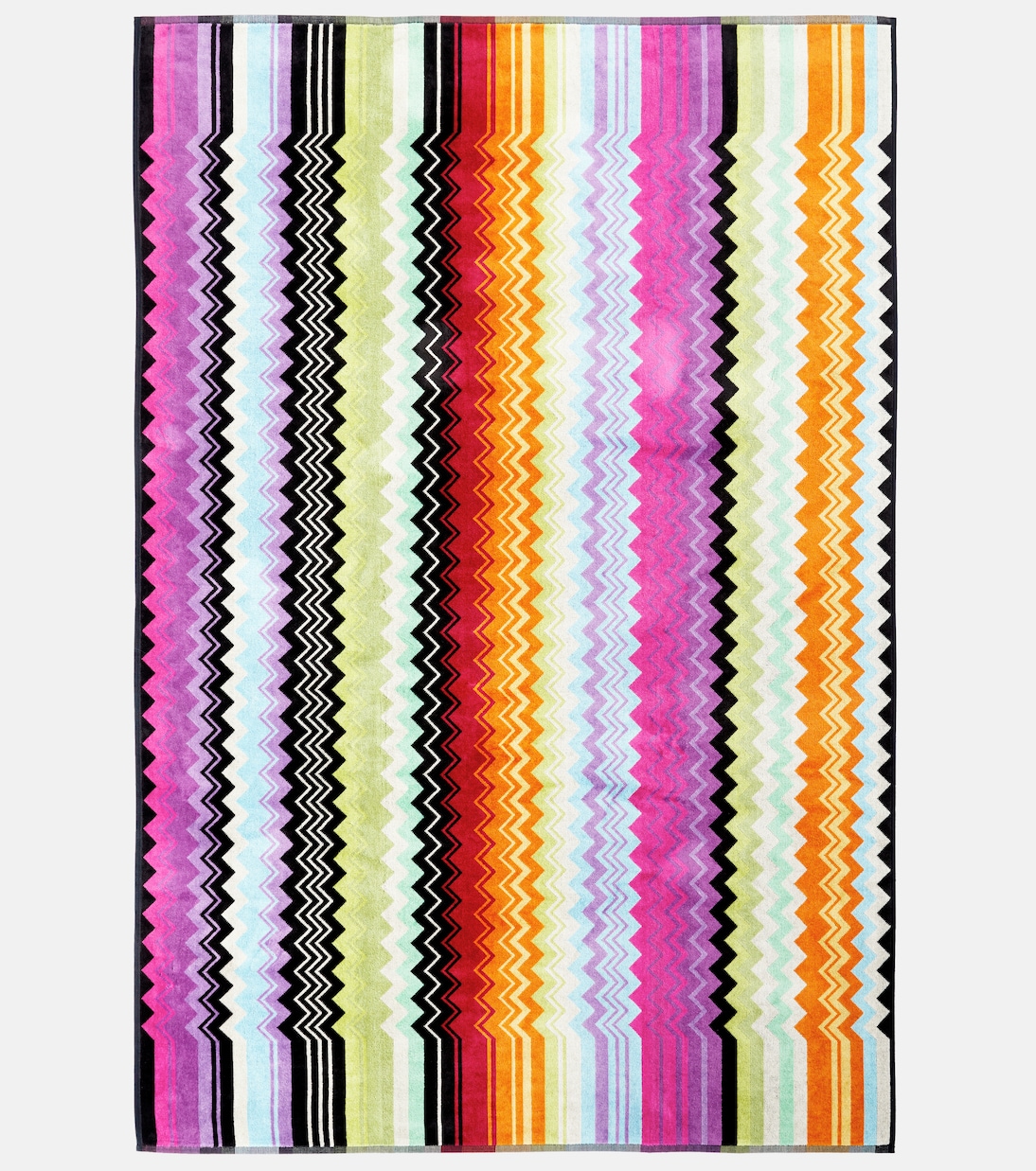 Giacomo Zigzag cotton bath sheet | Missoni