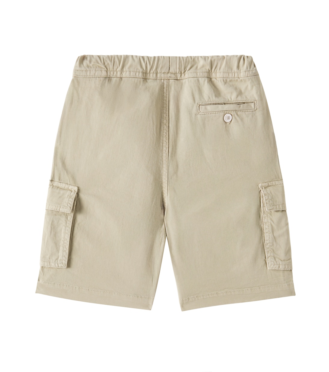 Cotton gabardine cargo shorts | Il Gufo
