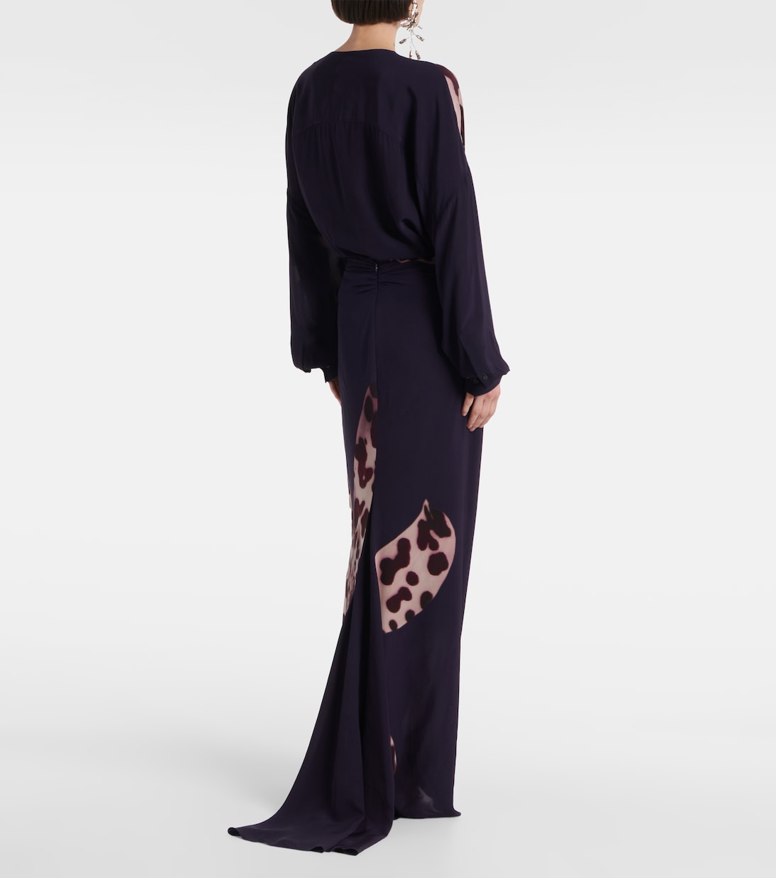 Bedruckter Maxirock | Dries Van Noten