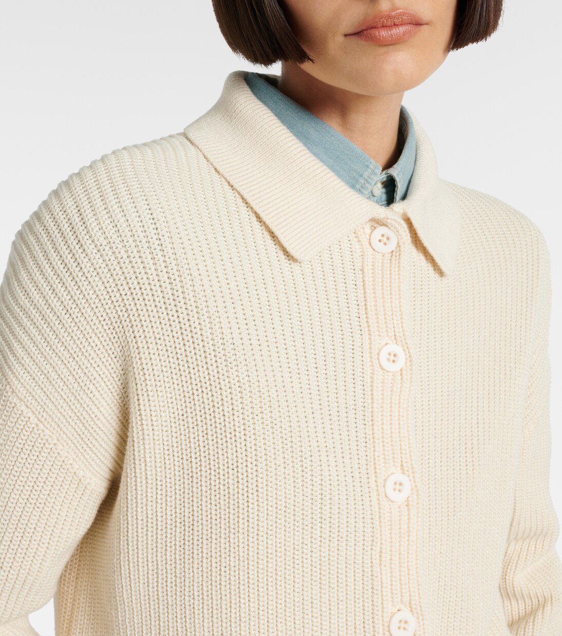 Taj cotton cardigan | Velvet