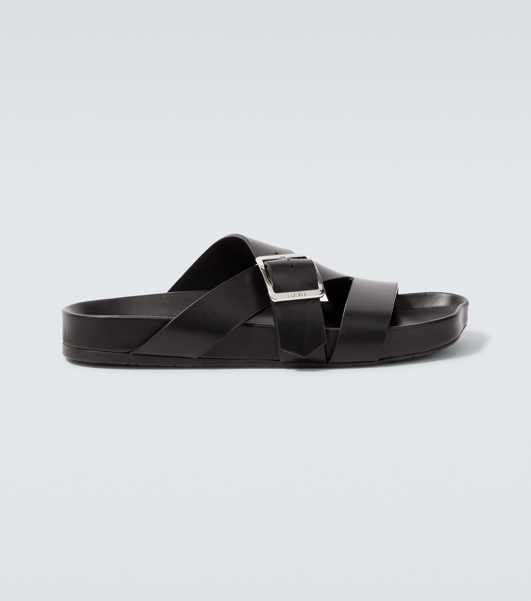 Paula's Ibiza Ease Buckle leather sandals | Loewe