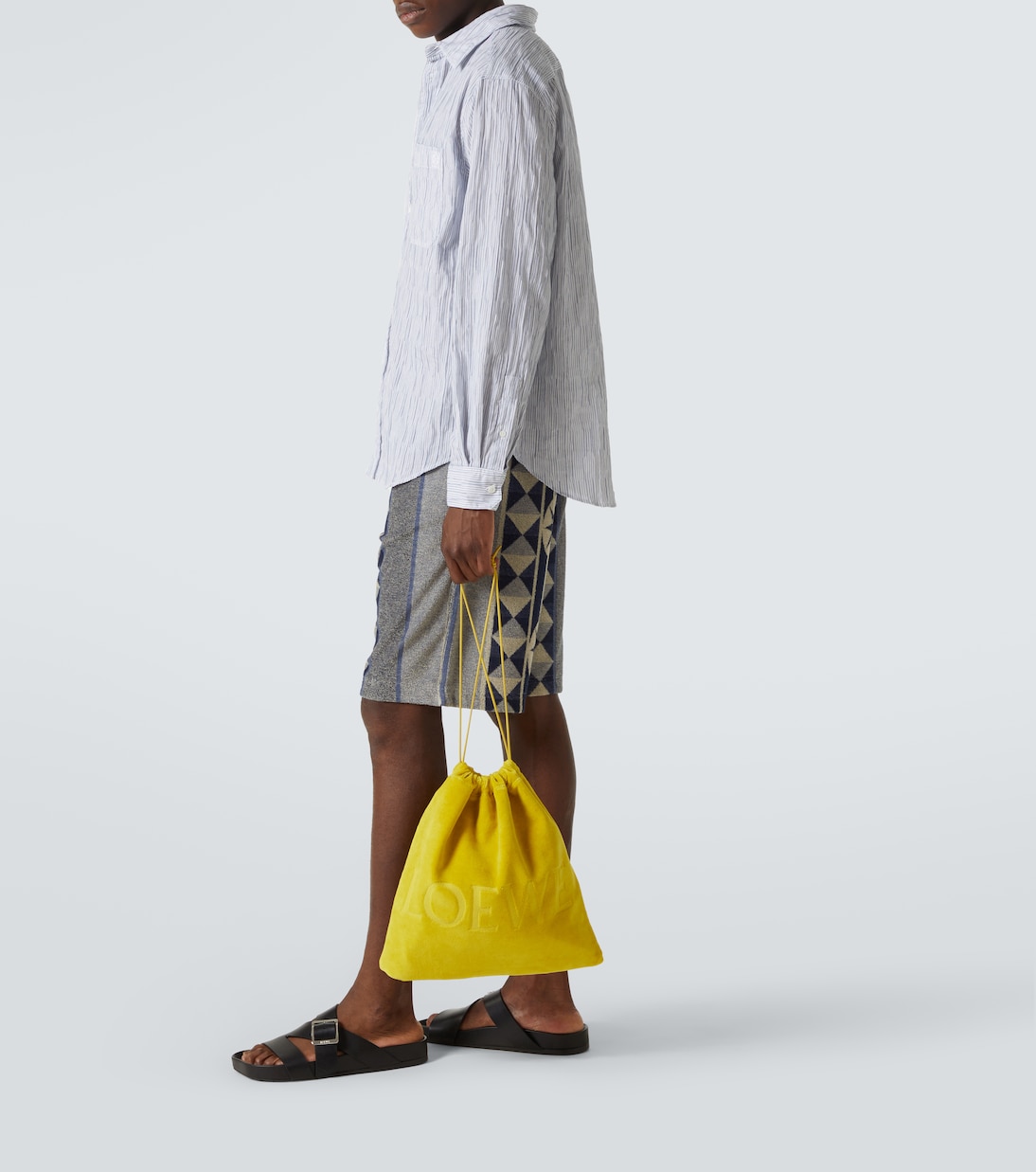 Paula's Ibiza Ease Buckle leather sandals | Loewe