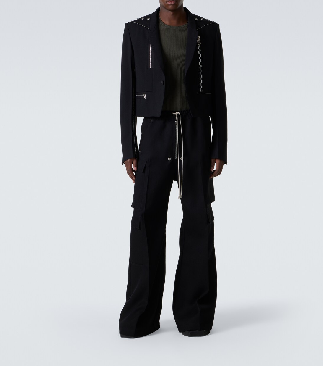 Cargobelas virgin wool cargo pants | Rick Owens