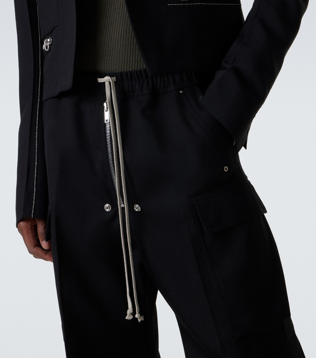 Cargobelas virgin wool cargo pants | Rick Owens