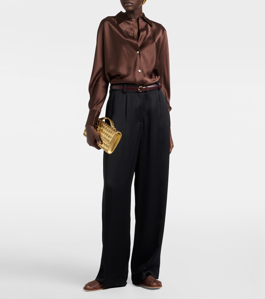 Hemd aus Seide | Vince