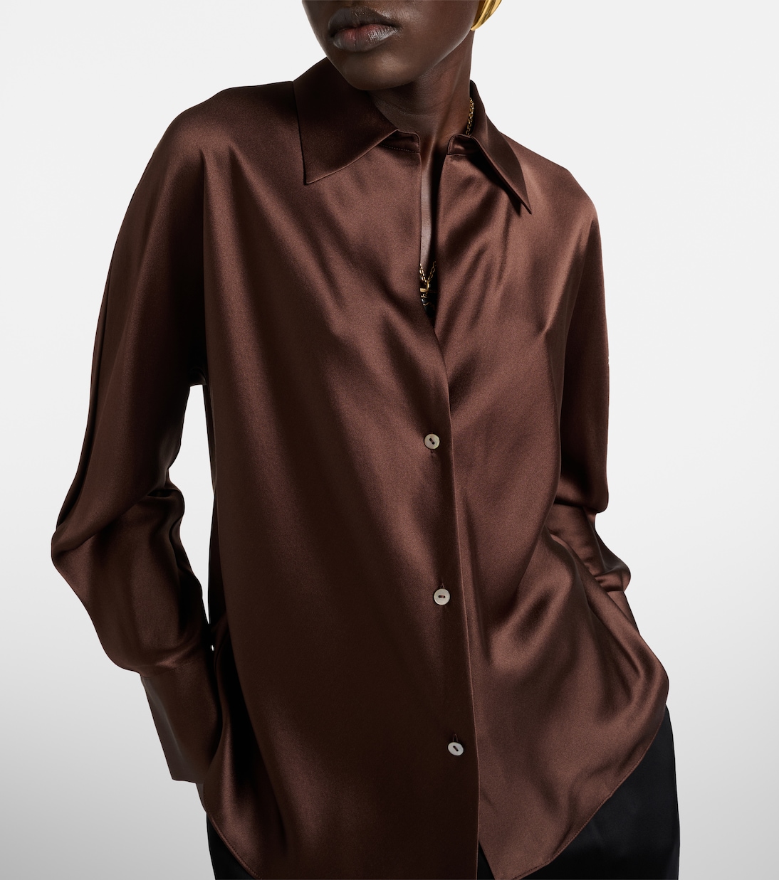 Hemd aus Seide | Vince